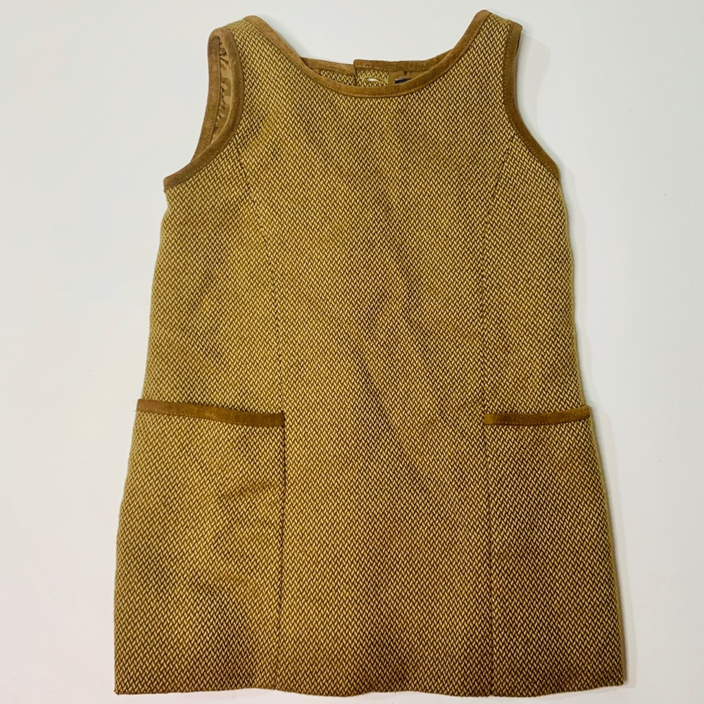 📌6x25 Ralph Lauren Baby 100% Calf Suede Dress
